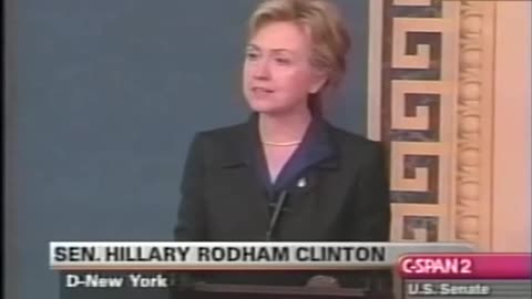 Hillary Clinton's Iraq War speech 21 years ago