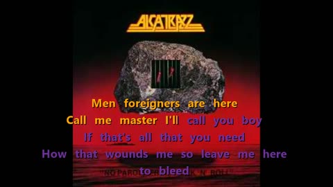Alcatrazz - Jet To Jet {anti-apartheid karaoke}