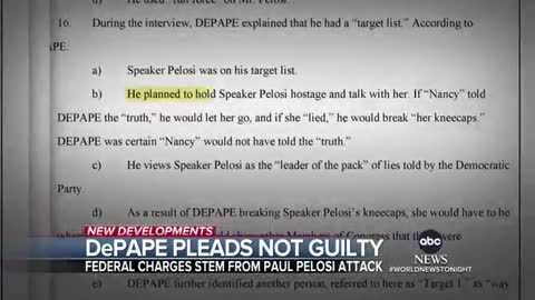 Pelosi attacker pleads not guilty to federal charges