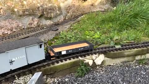 Live Steam Locomotives on a Garden Railroad