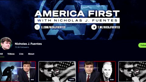 Nicholas J. Fuentes / America First EXPOSED