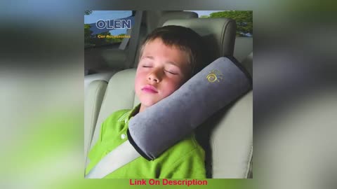 Get Universal Children Car Safety Belts Pillows Auto Seat S