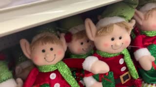 Christmas animatronics at Big Lots 2022