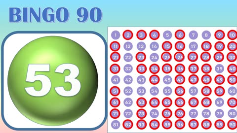 75-Ball- Bingo Caller - Game#1 New