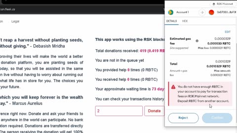 HOW TO CONNECT METAMASK TO RSK NETWORK ON PC