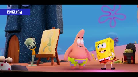 SpongeBob SquarePants The Cosmic Shake - Languages are F.U.N. Trailer PS4 Games