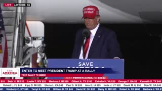 President Donald Trump Rally in Latrobe, Pennsylvania- November 5, 2022
