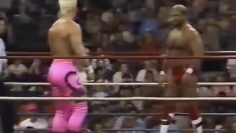(1991.04.06) Sting & El Gigante vs Arn Anderson & Sid Vicious - WCW