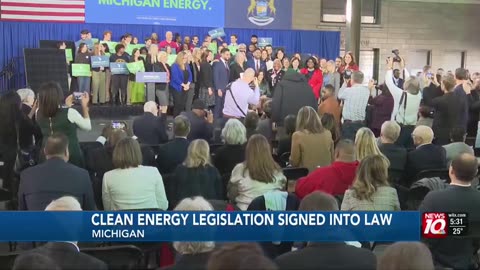 Michigan Gov. Whitmer has signed legislation to completely eliminate the fossil fuel industry.