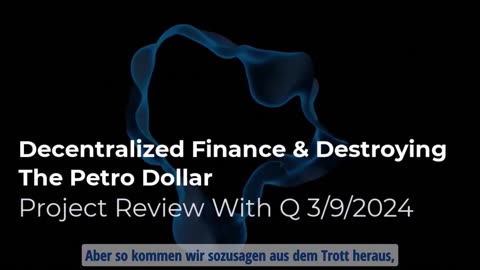 Dezentralisierte Finanzen und die Zerstörung des Petro-Dollars