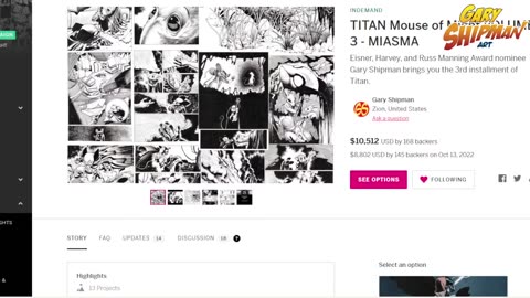 EPS 3 | Titan Mouse of Might Original Comic Art Page