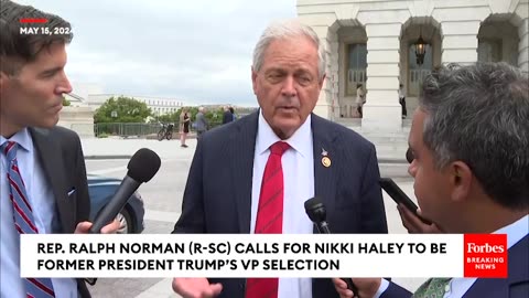 BREAKING NEWS- Top House Republican Calls For Trump To Pick 'Logical Choice' Nikki Haley For VP