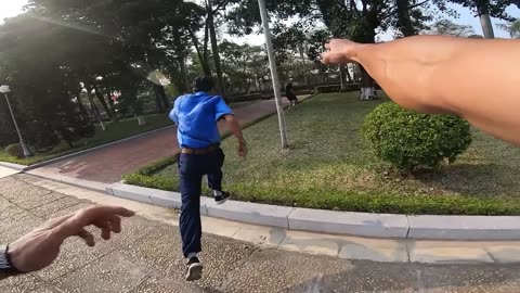 Vietnam Security Parkour vs Thief