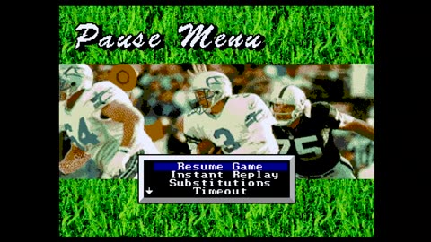 Madden96 (Sega Genesis) Raiders vs Broncos Part1