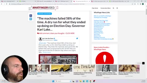 SABOTAGE: Deep State Theft - 'The machines failed 58% of the time...' Governor Kari Lake…