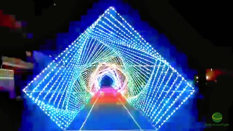 LED Pixel String to Create a Colorful LED Tunnel