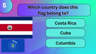 Flags Quiz 7 Test your knowledge and follow for more.