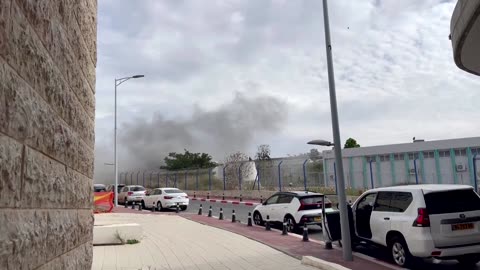 Wounded Israelis taken to hospital after Hamas attack