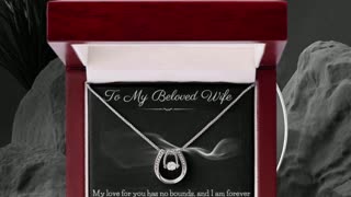 To My Soulmate Perfect Pair Necklace