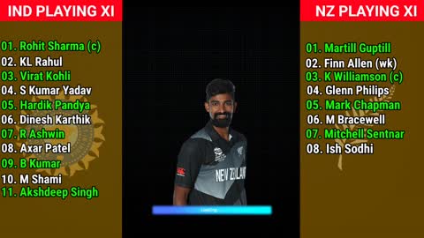 T20 World Cup 2022 India vs New Zealand 6th Warm-Up Match Playing 11 IND vs NZ playing 11