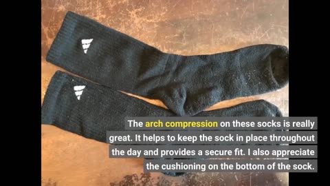 Buyer Feedback: adidas Men's Athletic Cushioned Crew Socks with Arch Compression for a Secure F...
