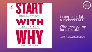 Start with Why Audiobook Summary Simon Sinek