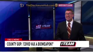 Here’s the news suggesting that the Covid vaccine may be a bio weapon