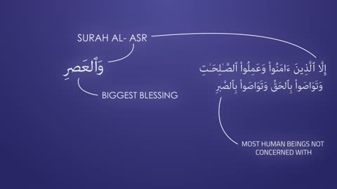 Sura Al Asr - beautiful explanation by Nouman Ali khan #quran