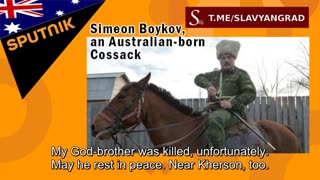 Aussie Cossack gives revealing interview to Russian Sputnik Radio