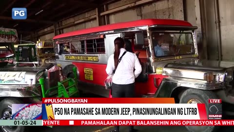 P50 na pamasahe sa modern jeep, pinasinungalingan ng LTFRB