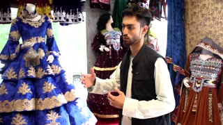 How Afghan Dress created?