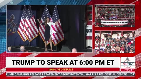 RSBN: WATCH: Alina Habba Speaks at Donald Trumps Rally in Harrisburg, PA