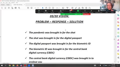 May 14 Zoom "FIGHTING the WHO and CBDC"