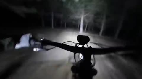 Ormanda gece sürmekten korkar mıydın Dare you ride on bike in forest the night