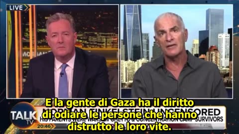 Norman Finkelstein intervistato da Piers Morgan