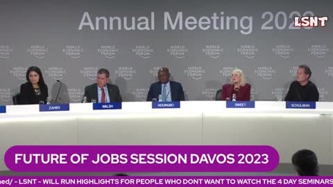 WEF23, THE FUTURE OF JOBS MAIN SESSION PT1 OF 2