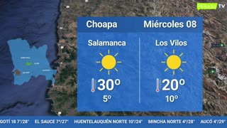 EL TIEMPO EN LA REGIÓN - MARTES 07 DE NOVIEMBRE