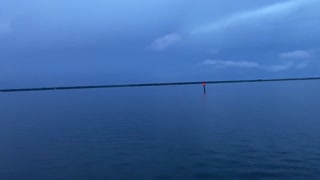 Sanford, Florida, Lake Monroe at sunset