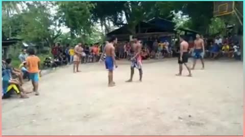 Basketball in One of the Province of the Philippines