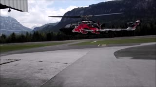 RedBull AH1-Cobra Helicopter Crash