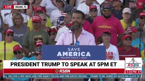 Trump Rally In Florida: Donald Trump Jr. Speaks In Florida #TrumpWon (Full Speech, NOV 6)