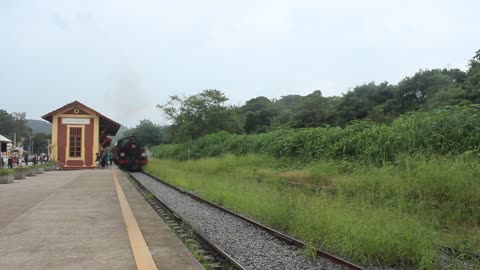 Trem Maria Fumaça Estação Ferroviária Fumaça