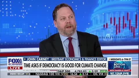 Fox Host Goes Off On Biden Admin, Ending Democracy For Climate Change Activism