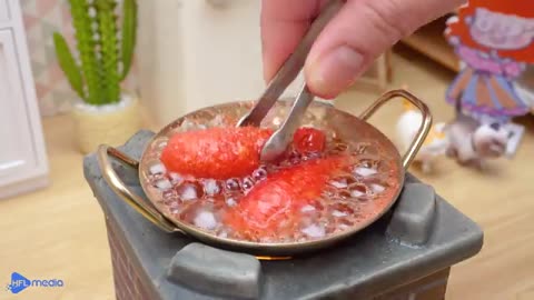 Crispy Miniature Fried Chicken Cheetos Drumsticks Recipe | Miniature Cooking Sahar