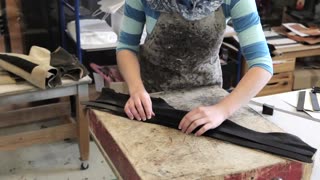 Making a saddle pad