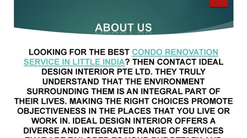 Best Condo Renovation Service in Little India