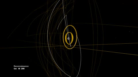 A Web Around Asteroid Bennu 4K