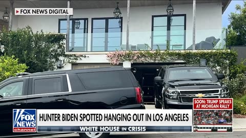 Hunter Biden spotted in LA amid focus on White House