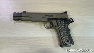 KJWorks KP-16 GBB Airsoft Pistol Table Top Review