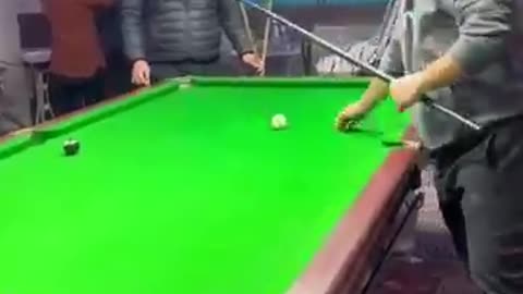 Funny video billiards. Snooker